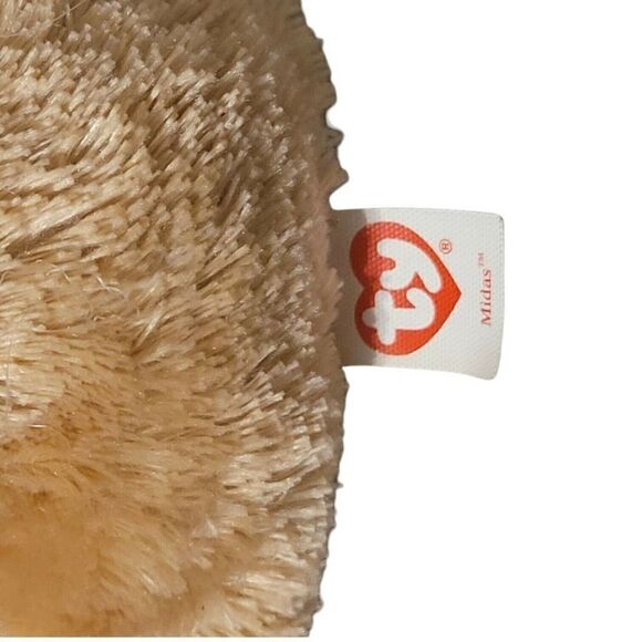TY Beanie Babies Midas The Lion/Wild Cat Plush - Picture 7 of 7
